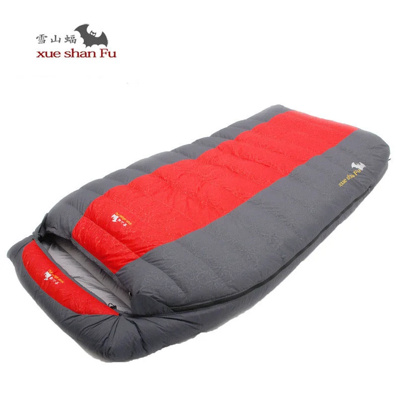 

Xueshanfu Ultralarge Double Person 4500g/5000g White Duck Down Filling Comfortable Breathable Lazy Sleeping Bag Slaapzak