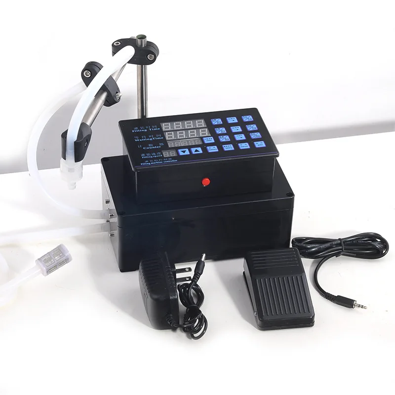 

110V 220V Electrical liquids filling machine MINI bottled water filler Digital Pump For perfume drink water milk olive oil