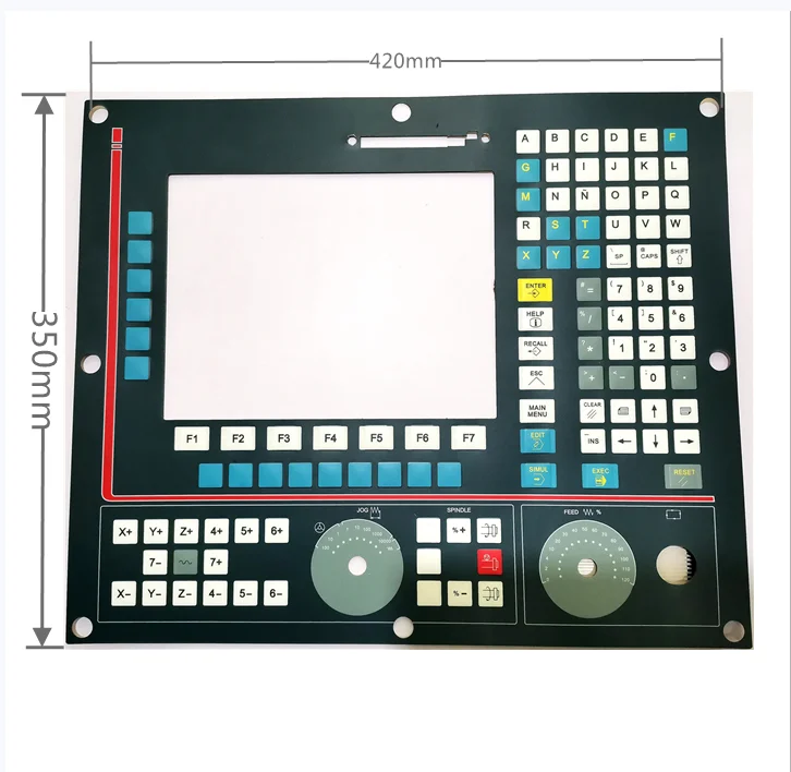 New Replacement FAGOR 8035 8055i 8040 8055i MONITOR-55M-11-LCD Touch Membrane Keypad​