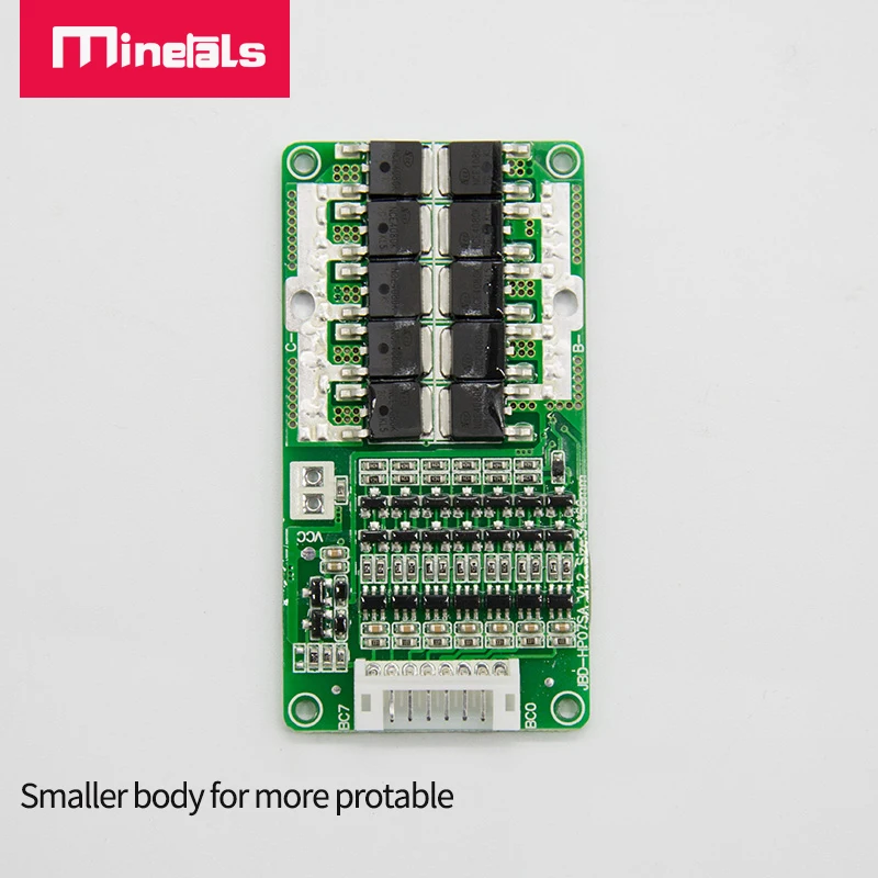 7s BMS PCM z balansem 10a 15a 20a 25a 18650 litowo-jonowy akumulator litowy BMS zabezpieczenie ładowania i rozładowania wspólny port BMS