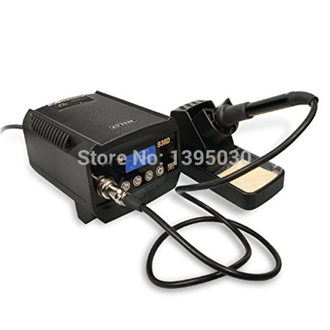 1PC AT938D ESD Safe 60W Digital Welding Desoldering Solder Station Solder Iron LCD Display