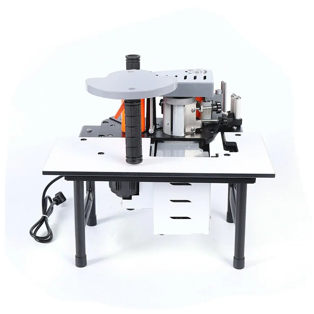 Portable Woodworking Edge Banding Machine Double Glue Edge Bander Gluer 110V/220V