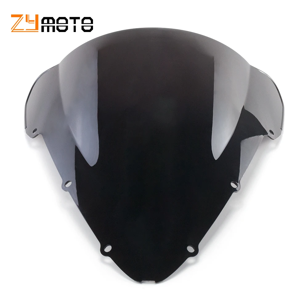 CBR600 F4i Motorcycle Dual Bubble Windshield Windscreen For HONDA CBR600F4i 2001 2002 2003 2004 2005 2006 2007 2008 CBR 600