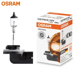 OSRAM 881 H27W/2 12V 27W PGJ13 Original Car Halogen Headlight Auto Bulb 3200K Standard Fog Lamp OEM Made In Germany (Single)