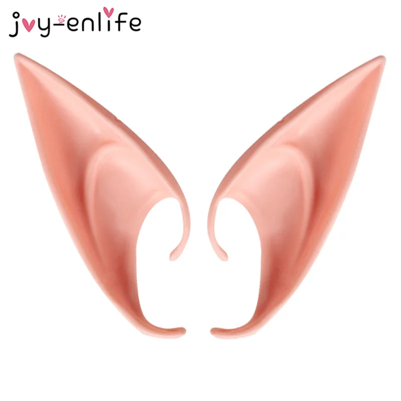 Party Decoration Latex Ears Fairy Cosplay Costume Accessories Angel Elven Elf Ears Photo Props Adult Kids Toys Halloween Supply