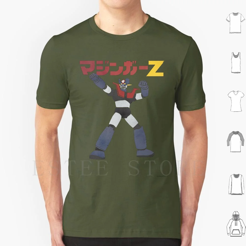 Z! T Shirt Cotton Men DIY Print Z Manga Japan Cartoon Vector Robot Kaiju Mecha