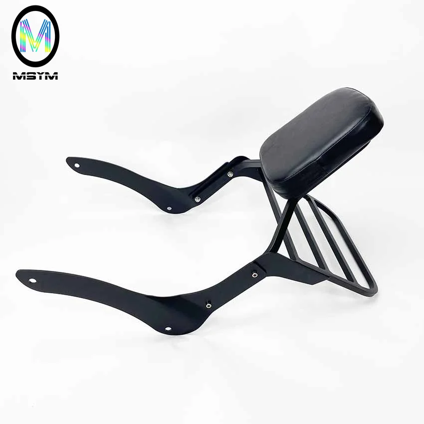 Motorcycle Detachable Passenger Backrest Sissy Bar Luggage Rack For Kawasaki Vulcan VN 900 VN900