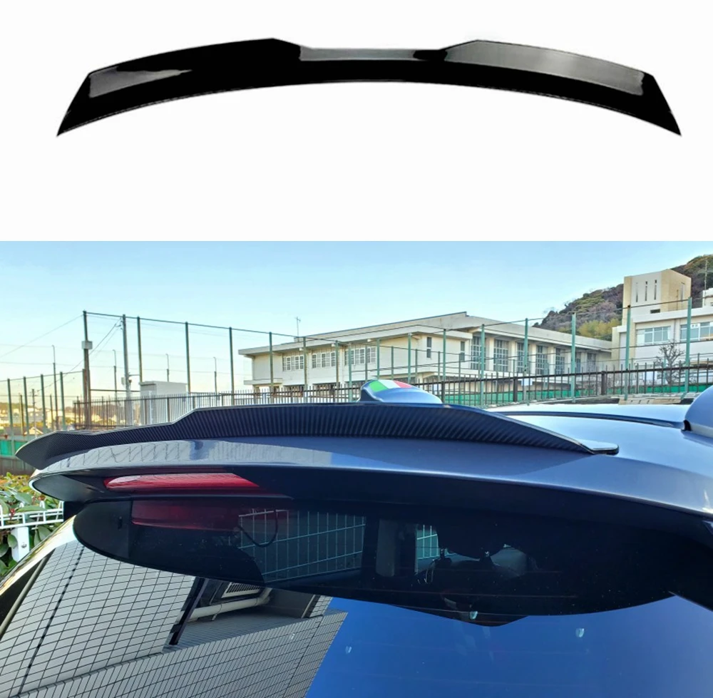 Auto Part MAX ABS Rear Roof Hatchback Spoiler Wing for Skoda Octavia RS 5E MK3 MK4 Car Tail Wing