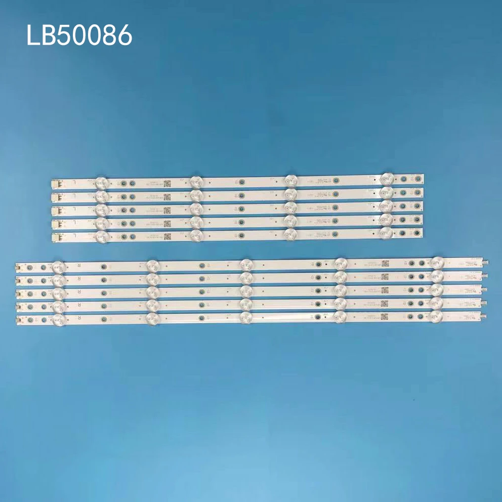 필립스 LB50086 V1_01 50PUS6703/12 50PUS6162 50PUS6503/12 50PUS6272 210BZ04DL 210BZ04DR TPT500B5_U1T01D 용 LED 백라이트 스트립