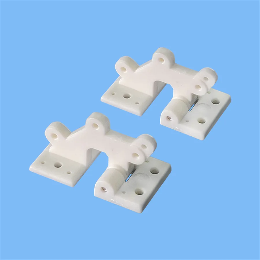 10 Pcs Hatch Hinges For RC Aircraft Model Accessories Replacement Color White/ Grey/ Black