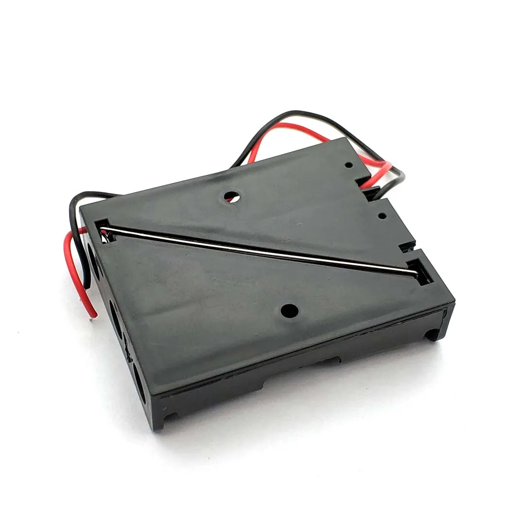 AA 전원 배터리 보관 케이스 플라스틱 상자 홀더, 3 슬롯, 최고 품질, 인기 판매