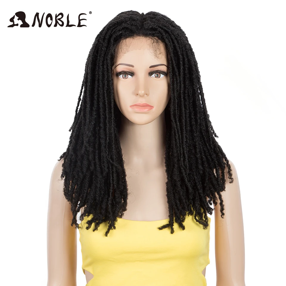 

Noble Braided Wigs Synthetic Lace Front Wig 24 inch Lace Braided Hair Wig For Women Lace Wig With Baby Hair Synthetic Lace Wig