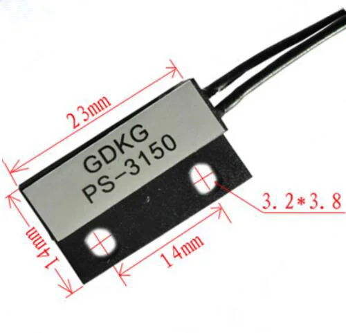 PS-3150 Normally Open Proximity Switch Magnetic Sensor Reed Switch For Door Window Contacts 30cm Wire