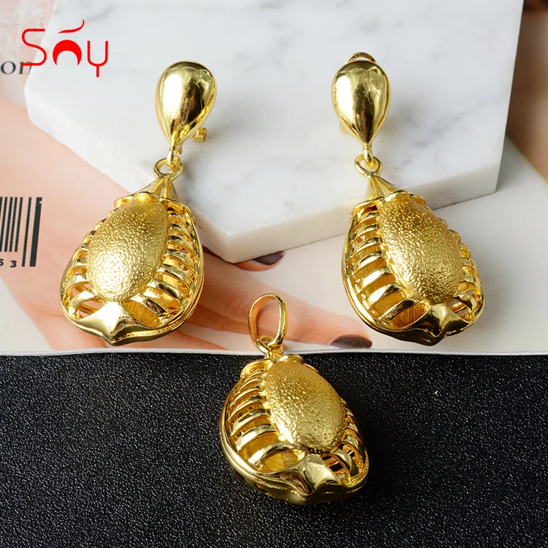 Sunny Jewelry Fashion Classic Jewelry For Women Earrings Pendent Romantic  Sets For Wedding Party Anniversary Gift Trendy Sets