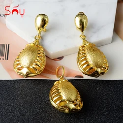 Sunny Jewelry Fashion Classic Jewelry For Women Earrings Pendent Romantic Sets For Wedding Party Anniversary Gift Trendy Sets
