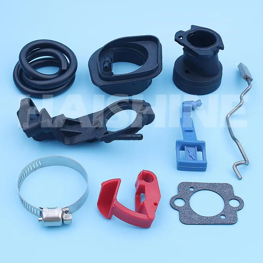 Imagem -05 - Intake Manifold Adapter Clamp Repair Kit Motosserra Acelerador Rod Controle de Alavanca Carb Junta Husqvarna 340 345 350 346xp 351 353