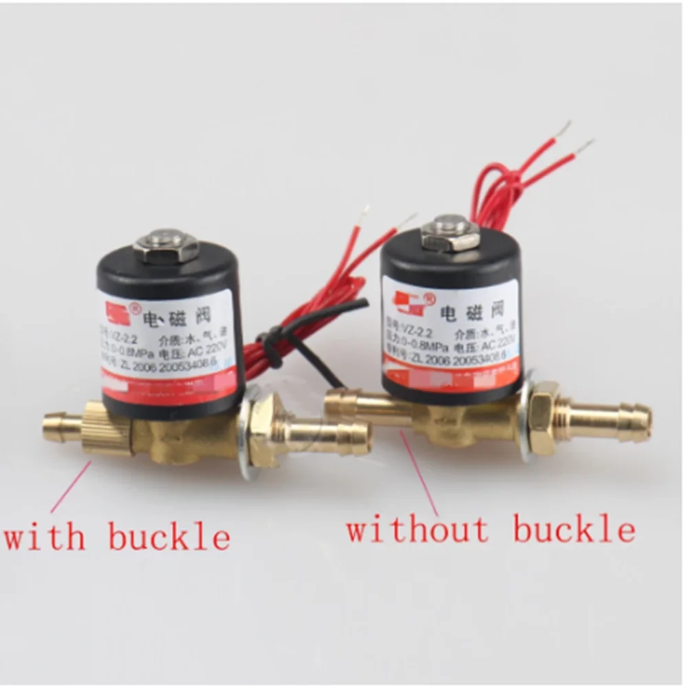 

VZCT-2.2 DC24V /AC24V /AC36V/ AC220V/ AC380V 2 Way Solenoid Valve 0-0.8Mpa For Argon arc Welding Machines