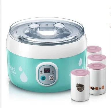 china guangdong Bear SNJ-560 household microcomputer timer 304 yogurt machine stainless steel liner 1L Rice wine leben maker