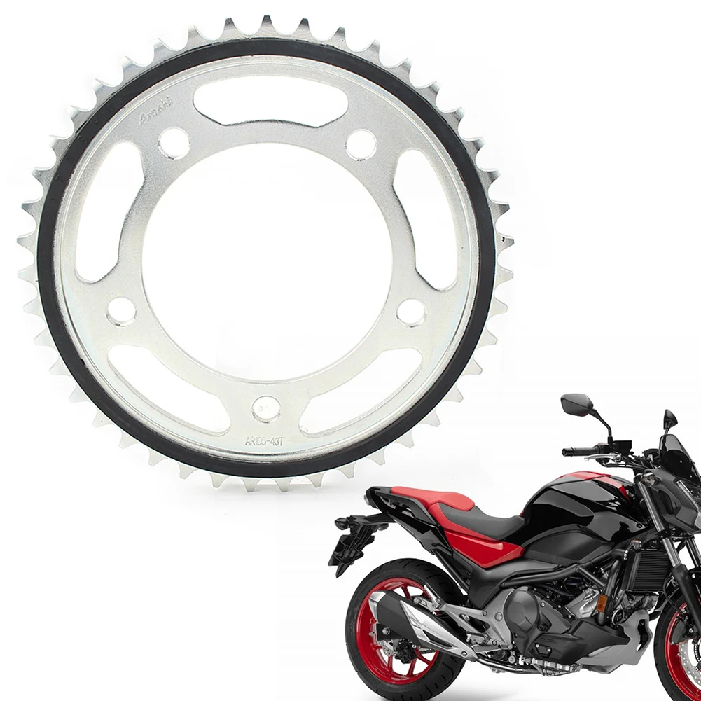 

NC700 2012-2015 Motorcycle Engine Chain Drive Rear Sprocket 43T For HONDA NC 700 2012 2013 2014 2015 Steel