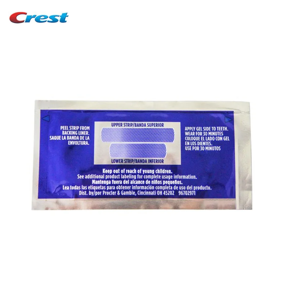 Оригинальные полоски Crest 3D Whitestrips для отбеливания зубов, профессиональные эффекты, белая полоска, зубной белый гель Pro-белый гель для взрослых