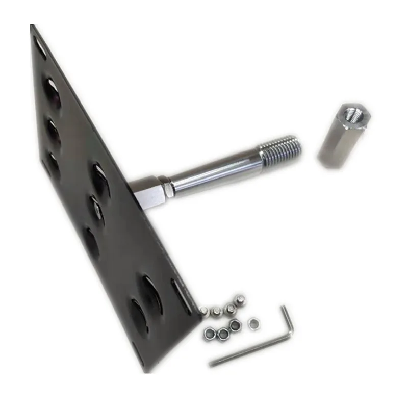 SPSLD New Front Bumper Tow Hook License Plate Frame Holder Relocator Mounting Bracket For Subaru VW BMW TOYOTA HONDA BENZ AODI