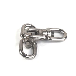 1pcs M3 M4 M5 M6 M8 Rotating Universal Ring 8 Shape Unloading Shackle Wire Rope Lock Chain Connecting Buckle 304 Stainless Steel