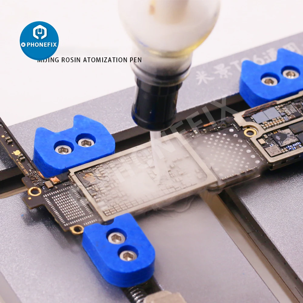 Mijing روزين البخاخة الصنوبري تدفق القلم USB شحن لحام القلم لا سبيكة لحام للهاتف اللوحة PCB كاشف ماس كهربائى