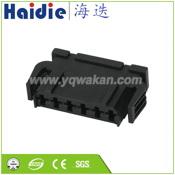 Free shipping 5sets 6pin Auto  Electronic  connector  893 971 636