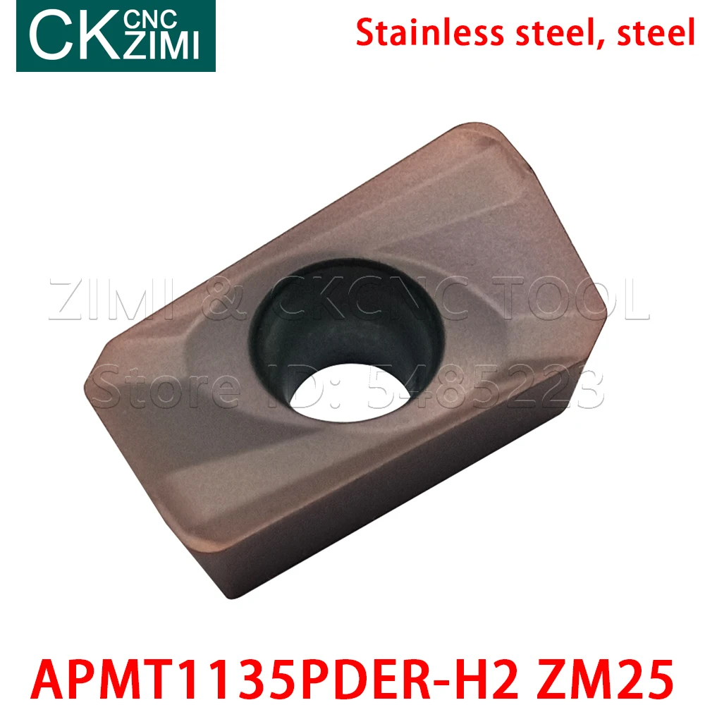 Fresadora de carboneto com ombro quadrado, ferramenta de torno para corte cnc com ponta quadrada de alta qualidade familiar, apmt 1135 pder