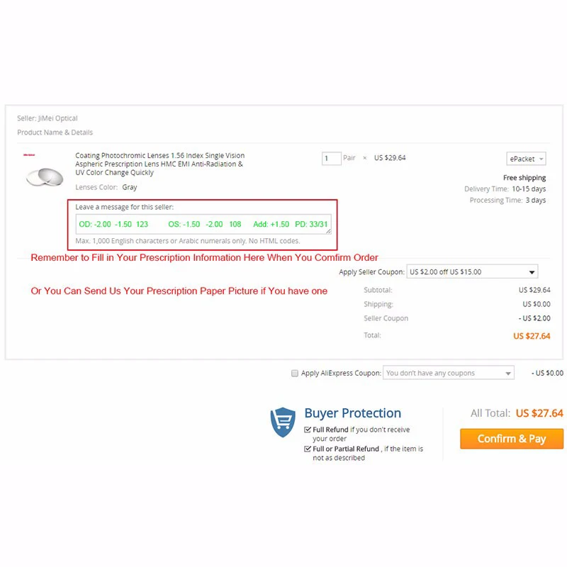 عدسات كيركا 1.74 بمؤشر رؤية واحدة عدسات طبية CYL 0.5-2.0D عدسة قراءة لقصر النظر للعيون أرق العدسات البصرية