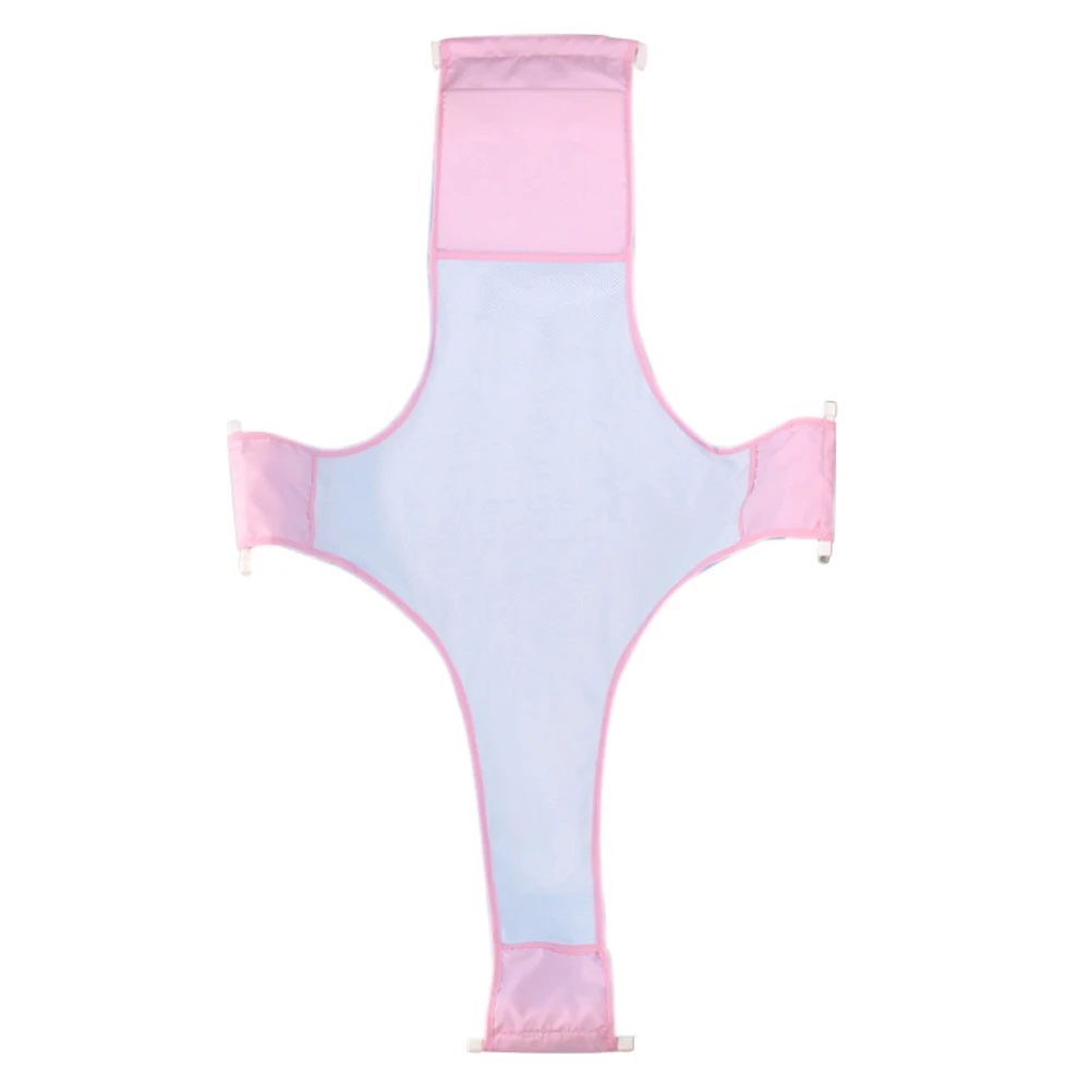 Red de baño infantil ajustable, malla cruzada, cama de baño, bañera, ducha, hamaca, asiento de seguridad, soporte, eslinga, cuidado del bebé