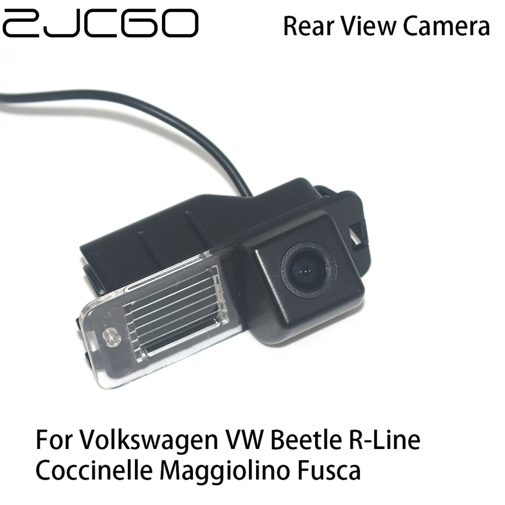 

ZJCGO Car Rear View Reverse Back Up Parking Camera for Volkswagen VW Beetle R-Line Coccinelle Maggiolino Fusca