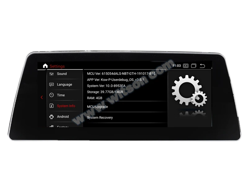 WITSON Android 10.0 10.25