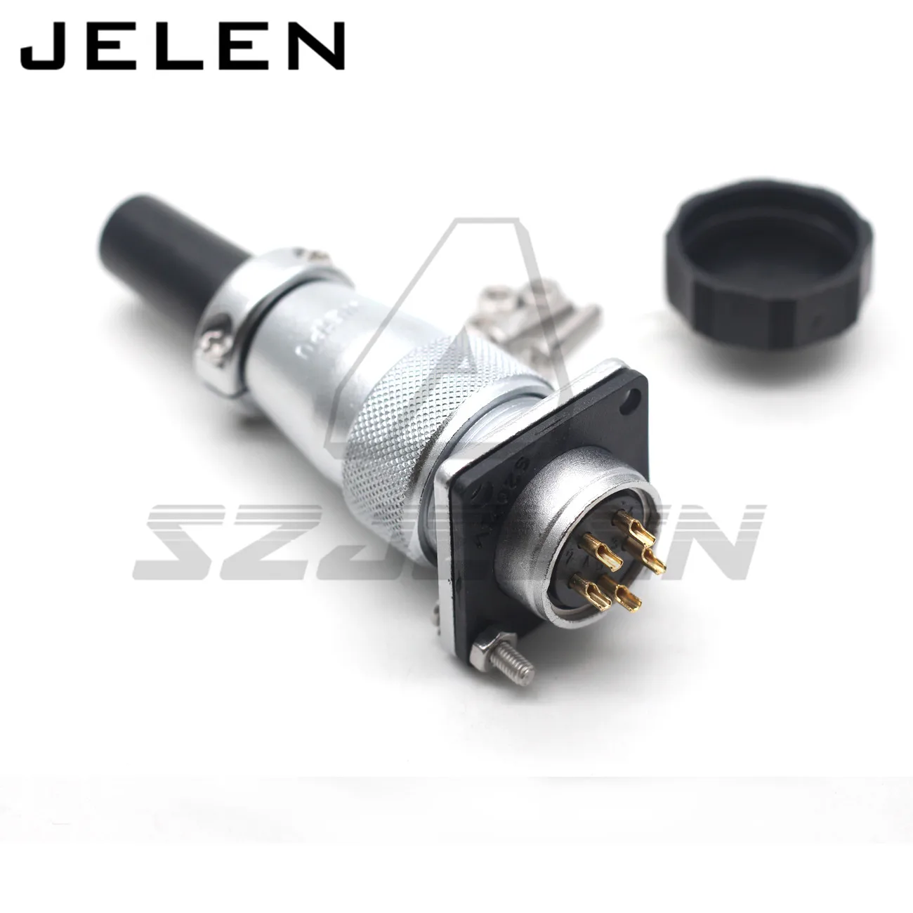 WEIPU WS20 serie 2 3 4  5 7  9 10 12 pin plug socket connector Metal waterproof connector, LED wire signal male and female ip67