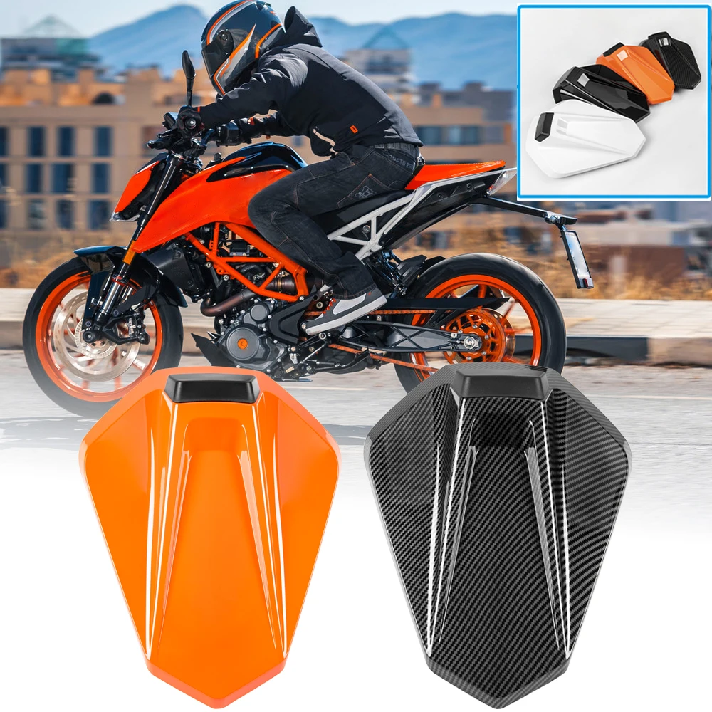 Motorcycle Accessories Pillion Solo Rear Seat Cover Tail Section Fairing Cowl For KTM DUKE 390 125 250 2017-2021 2021 2020 2019