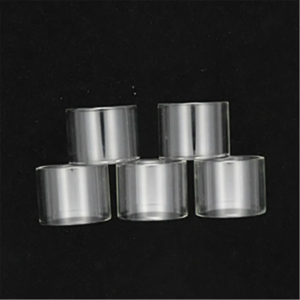 FATUBE 5pcs straight mini glass cups for Nautilus 2S / Nautilus 2/zelos 2.0/Zelos 50W/Nautilus X 2ml/4ml / X30 GLASS TUBE