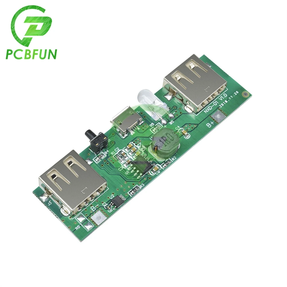 Micro USB 5V 1A 2A Mobile Power Bank Charge Charging Module for 3.7V-4.2V Polymer Lithium Battery Charge Board Software Version