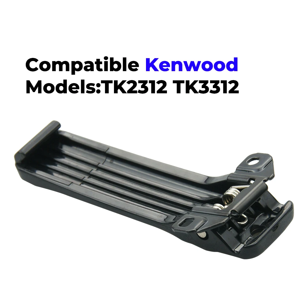 KBH-10 Clipe de cinto para KENWOOD, TK2312, TK3312, TK2400, TK3400, TK-2302, TK-3302, TK-2402, TK-3402, rádio portátil