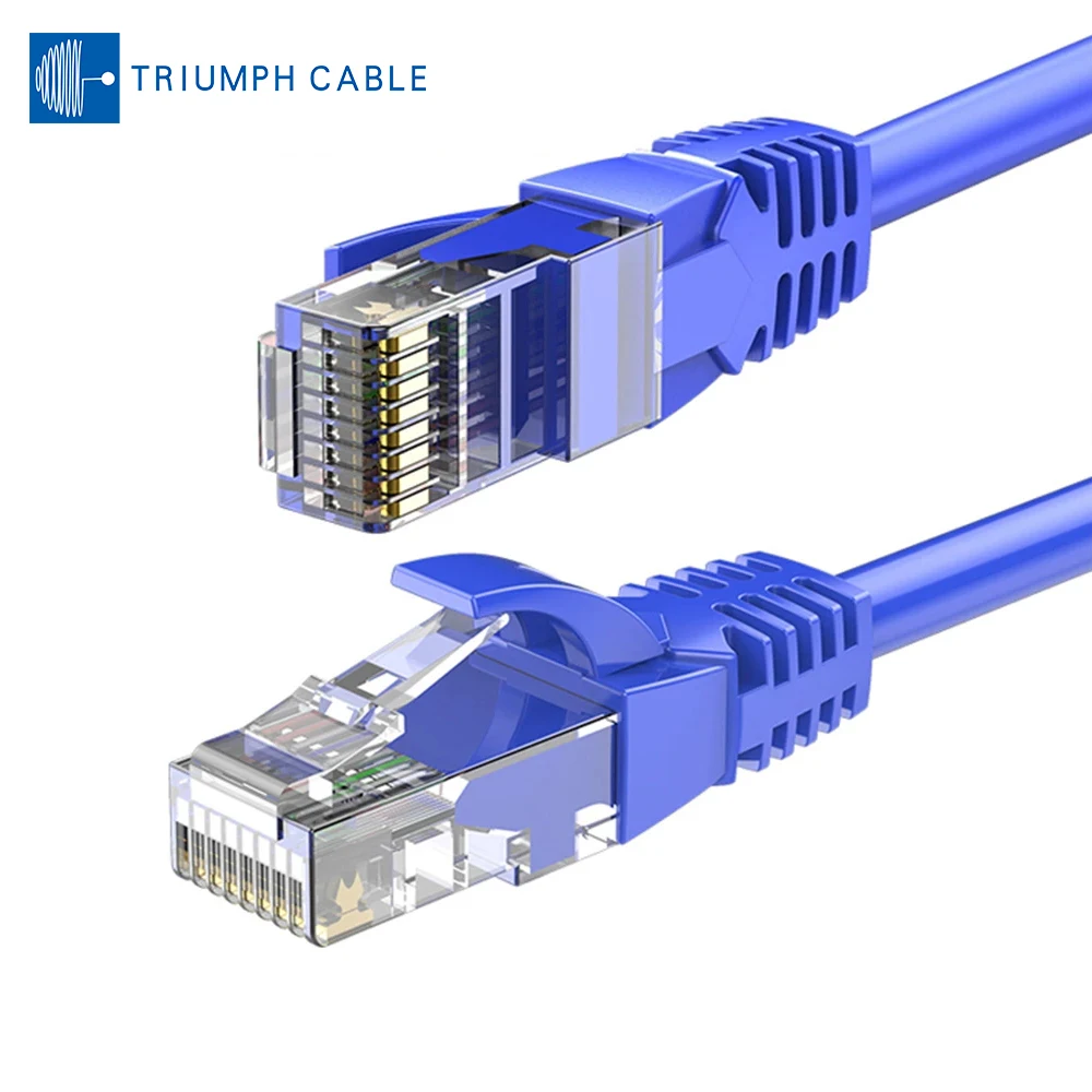 

TRIUMPHCABLE CAT 5e Ethernet Patch Cable CAT 5e RJ 45 Network Cable Patch for Computer Desktop Laptop Router Switch