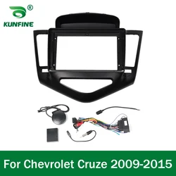 Car GPS Navigation Stereo For Chevrolet Cruze 2009 - 2015 Radio Fascias Panel Frame Fit 2Din 9 inch In Dash headunit screen