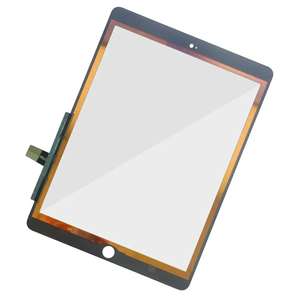 Tela sensível ao toque digitalizador para iPad, Painel de vidro, Sensor de substituição, A1893, A1954, 9.7, iPad 6, 2018, 100% testado