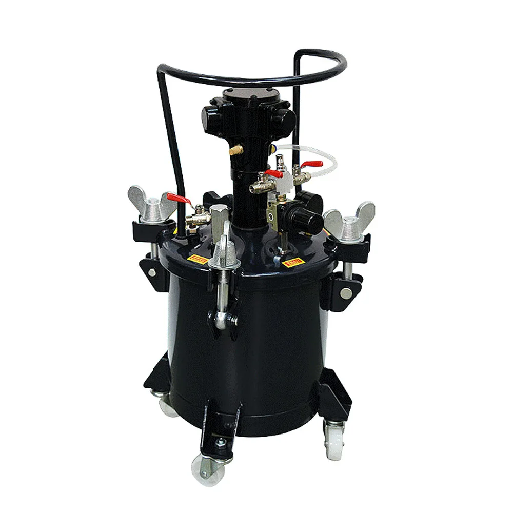 20L Pneumatic Mixing Paint Pressure Tank Stainless Steel Spray Paint Bucket Spray Barrel Release Agent Pressure Barrel