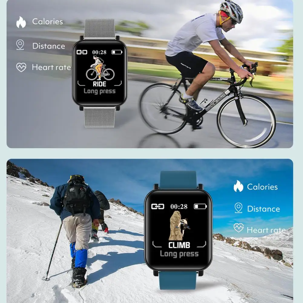 C20 kolorowy ekran IP68 wodoodporny ciśnienie krwi inteligentna bransoletka do zegarka dla sportu фитнес брацит