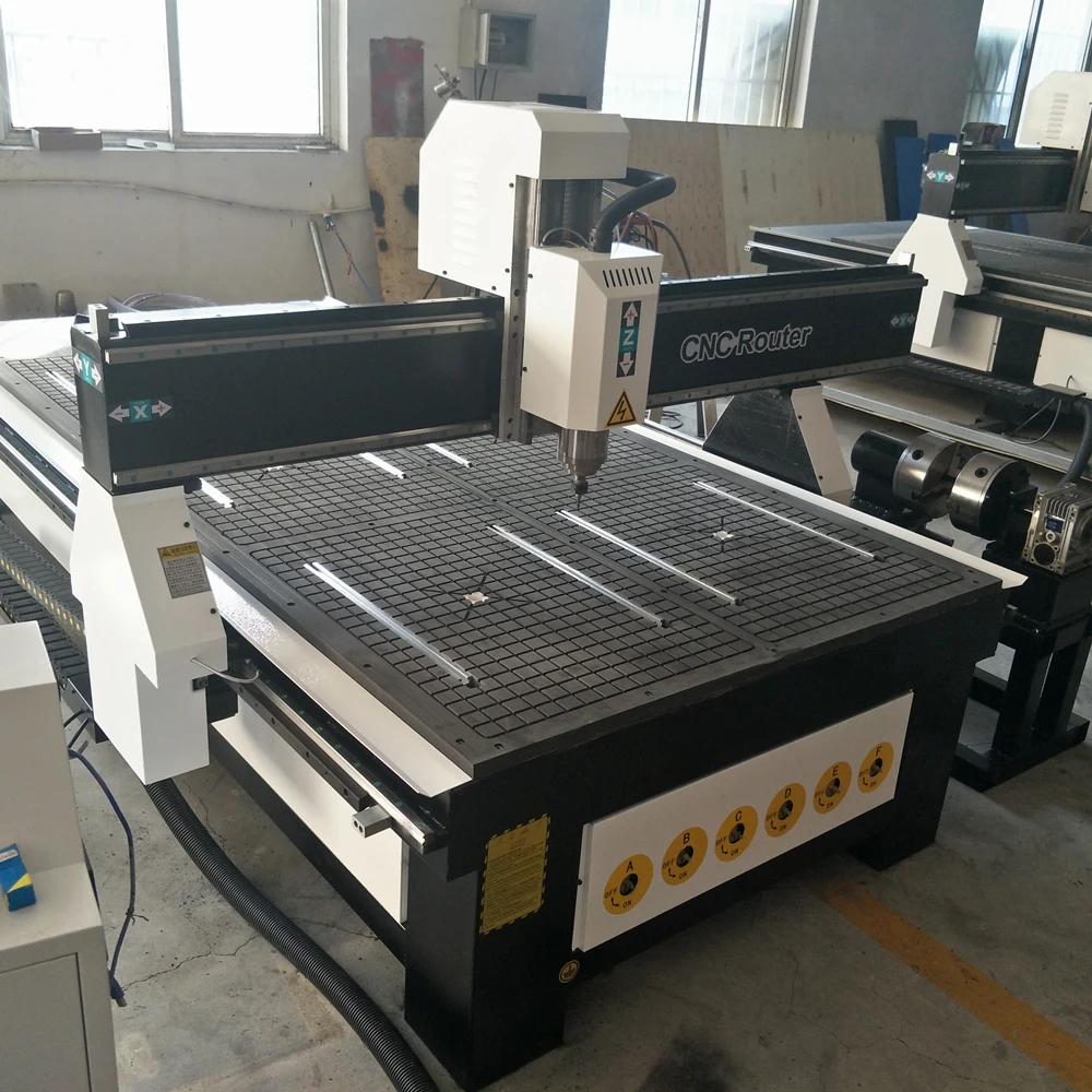 

Robotec 3Kw Cnc Router Mach3 Cnc Machine Manufacturer/4 Axis Wood 3d Sculpture Making Machine 1325 Aluminum Milling Machine