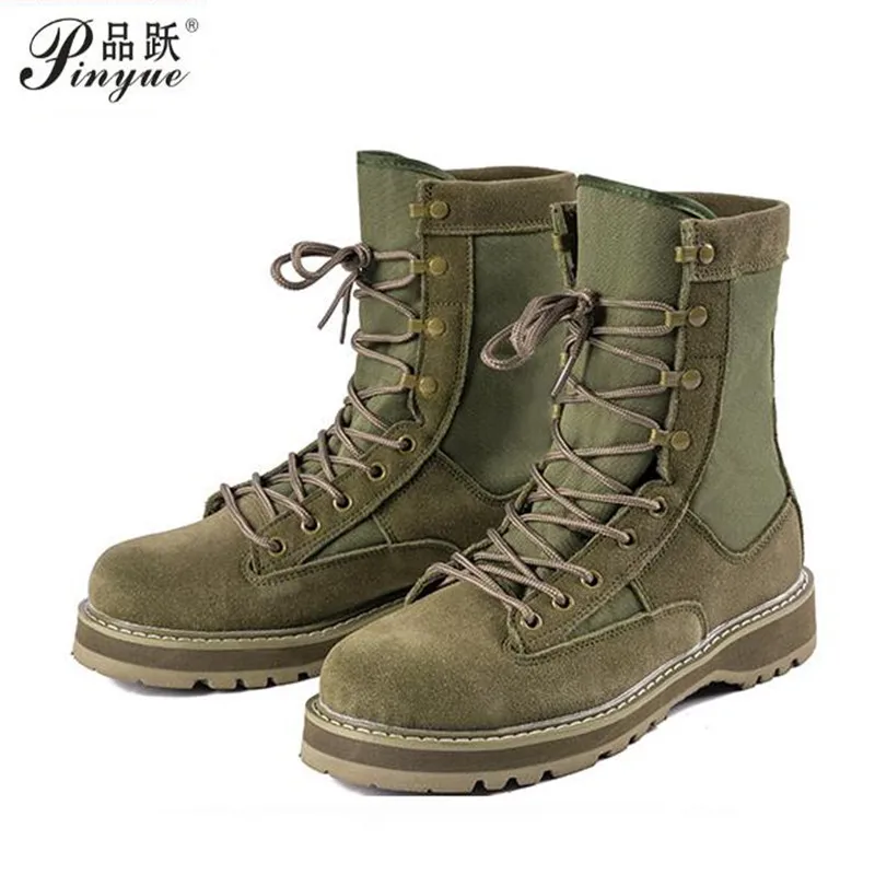 

size 35--45 Men's Leather Hiking Work Boots Man sneakers Non-Slip Lightweight Breathable Non-Slip Desert Boots shoes