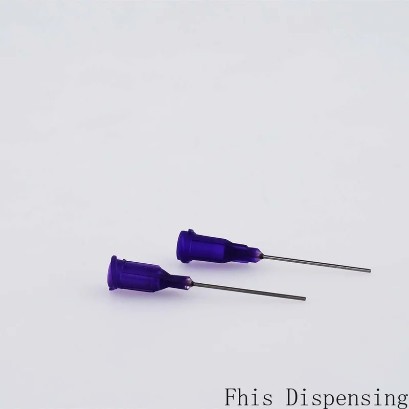 1 pollice 21G PP Luer Lock lunghezza del tubo precisione S.S erogazione punte smussate confezione da 30