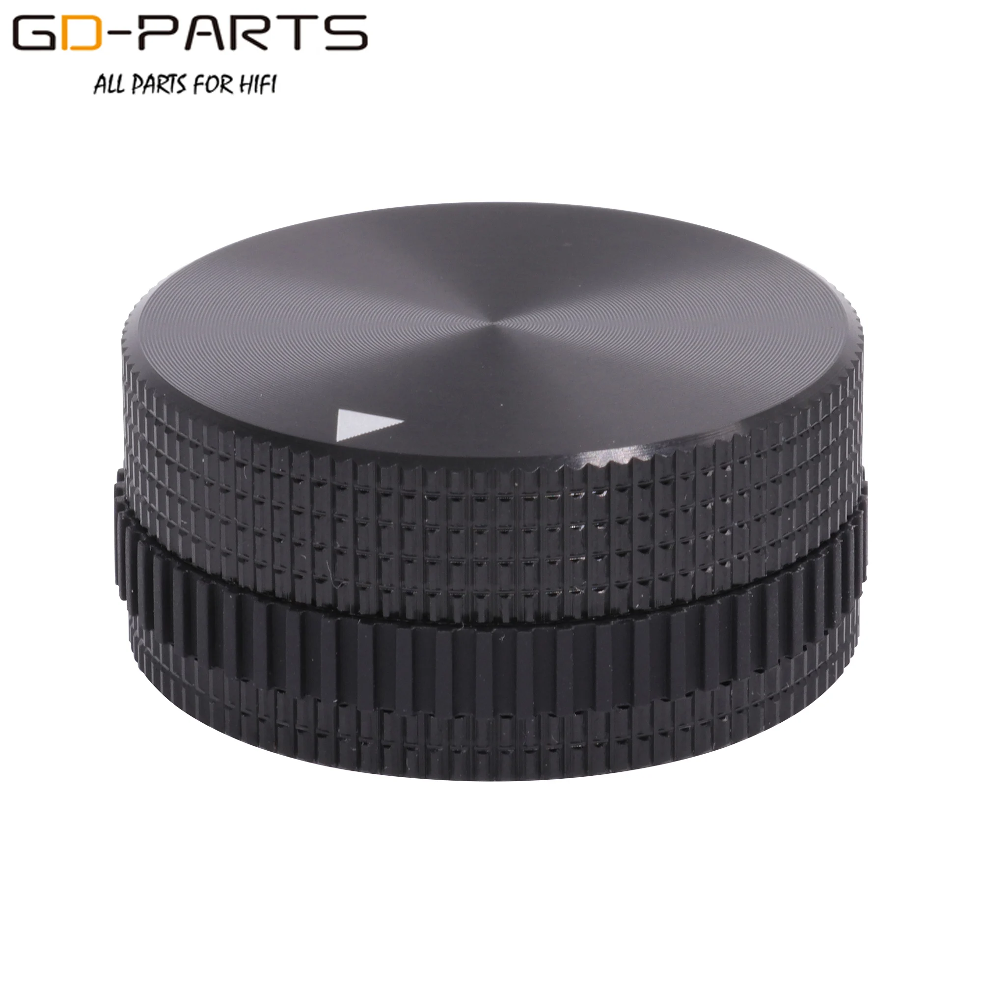 40x18mm Solide Voll Aluminium Volumen Potentiometer Set Knob Cap Mit Bunte Gummi Ring Für Hifi Audio AMP plattenspieler CD DVD DAC