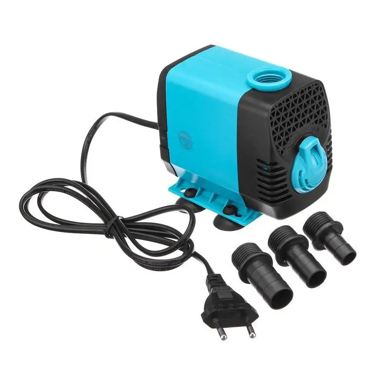 10 15 25 40 55W Ultra Silent Submersible Water Pump  220V-240V Filter Fish Pond Fountain Aquarium Tank High-lift 600-3000L/H