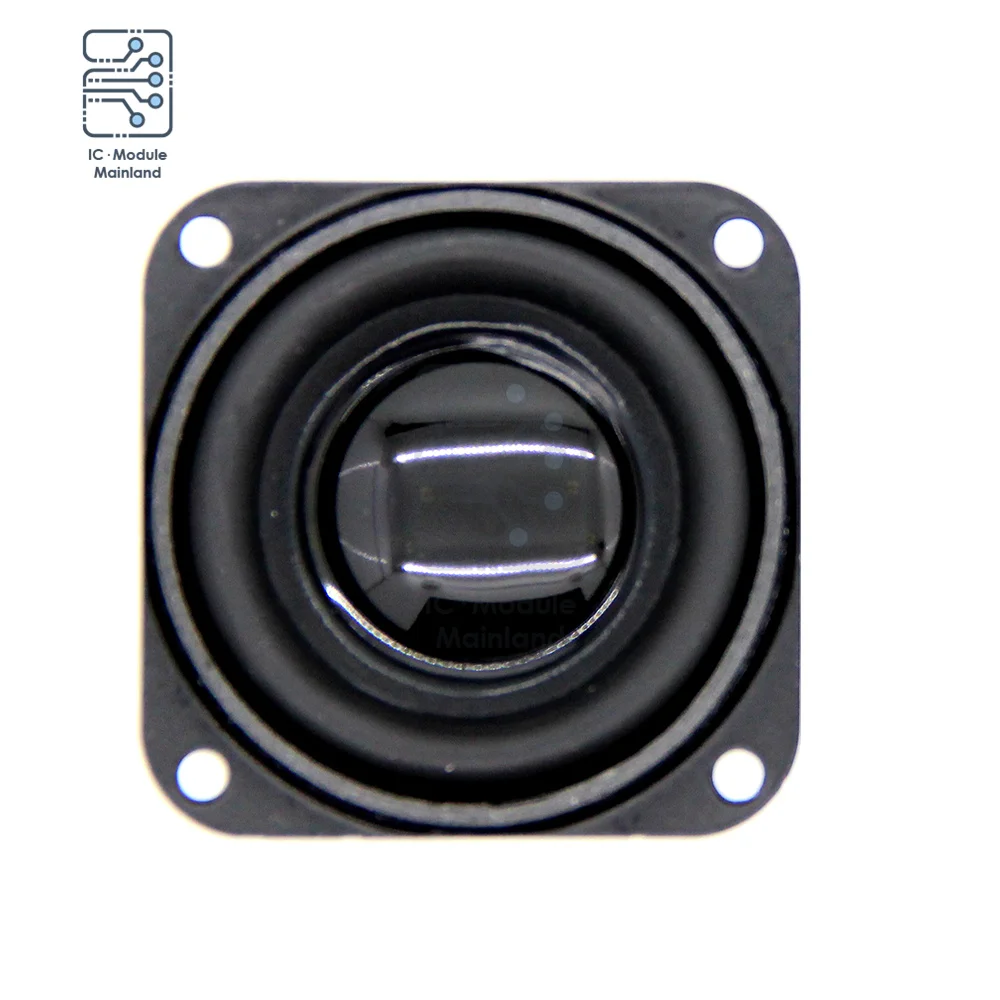 40mm 4 Ohm 3W Stereo Audio Speaker Square Internal Magnetic Speaker 140-20khz Full Frequency Bluetooth-compatible Audio Speaker