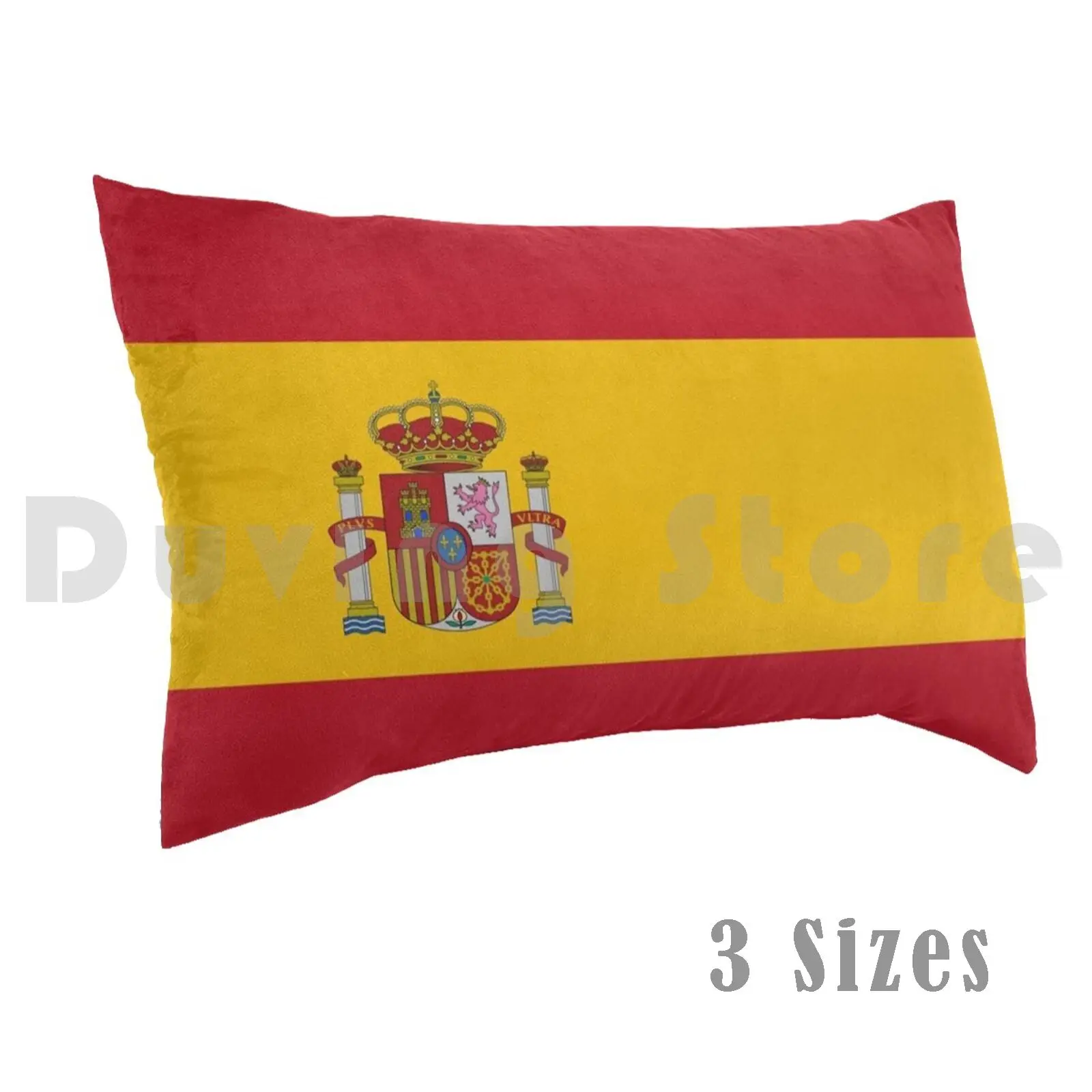 Spain Flag Pillow Case Printed 35x50 Spain Flag Spain Flag Spanish Flag Spanishs Face